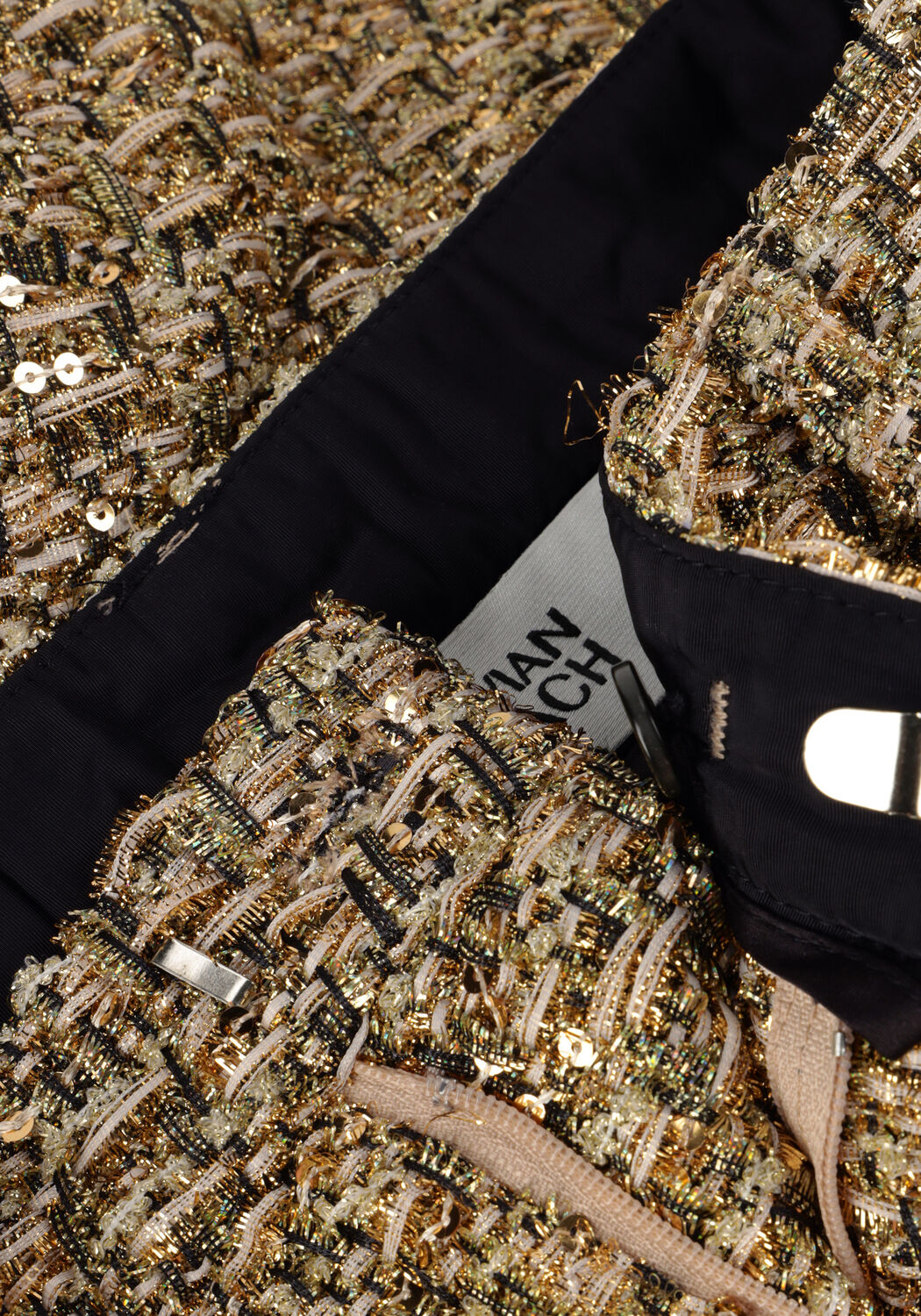 Goldfarbene SILVIAN HEACH Kurze Hose GPA24241SH - large