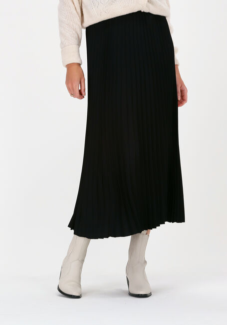 Schwarze SELECTED FEMME Maxirock ALEXIS MW MIDI SKIRT - large