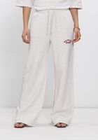 Hellgrau ALIX THE LABEL Hosen LADIES KNITTED WIDE LEG SWEAT PANTS