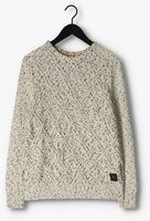 Nicht-gerade weiss PME LEGEND Pullover R-NECK CABLE KNIT