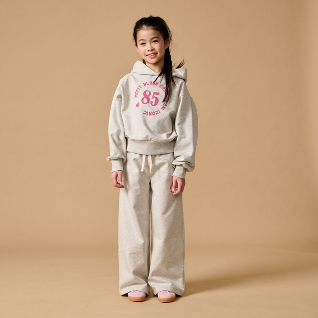 Hellgrau PETIT BLUSH Weite Hose WIDE LEG JOGGER - large