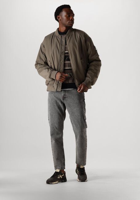 Dunkelgrün FORÉT Jack BOW BOMBER JACKET - large
