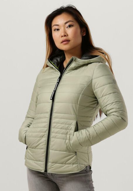 Grüne BEAUMONT Wattierte Jack SPORTY PADDED JACKET - large