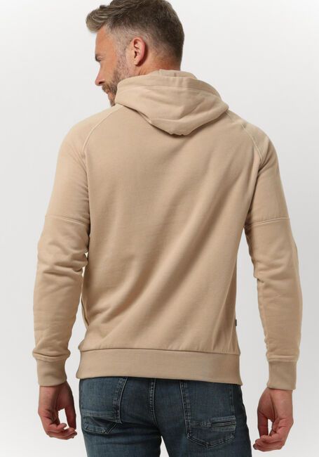 Beige CAST IRON Sweatshirt HOODED REGULAR FIT COTTON BLEND - large