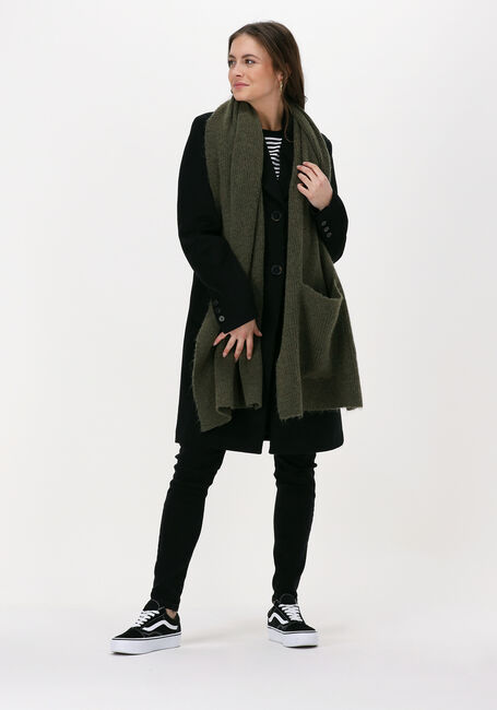Schwarze SELECTED FEMME Mäntel NEW SASJA WOOL COAT B - large