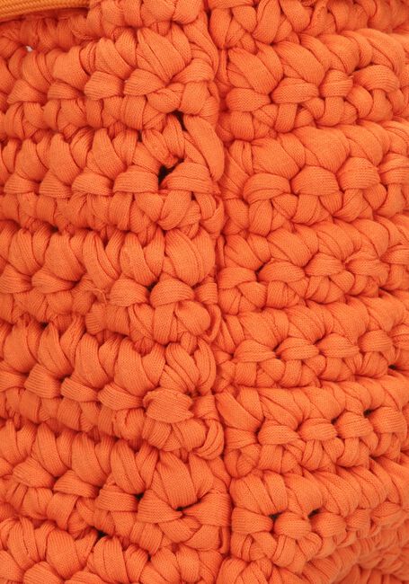 Orangene HVISK Handtasche LUNA CROCHET - large