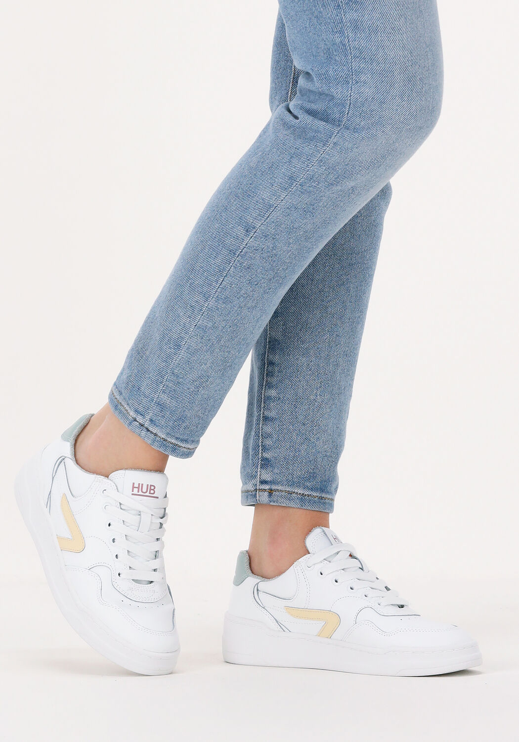 Wei&szlig;e HUB Sneaker Low COURT-Z - large