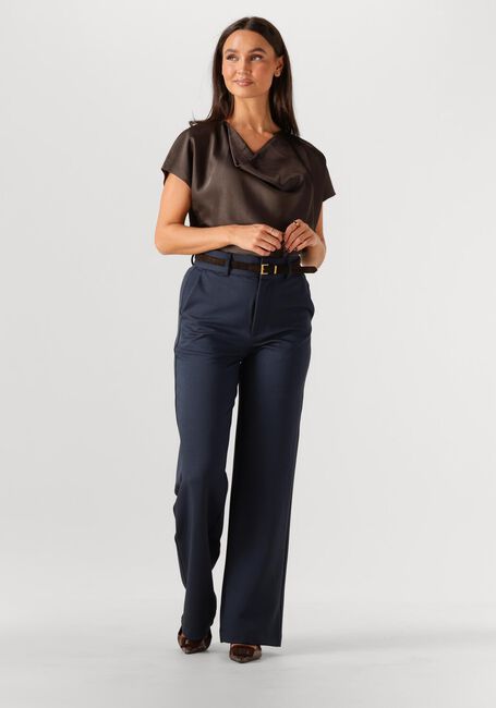 Braune NEO NOIR Top ANNABETH HEAVY SATEEN TEE - large