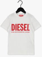 Weiße DIESEL T-shirt TJUSTLOGO - medium