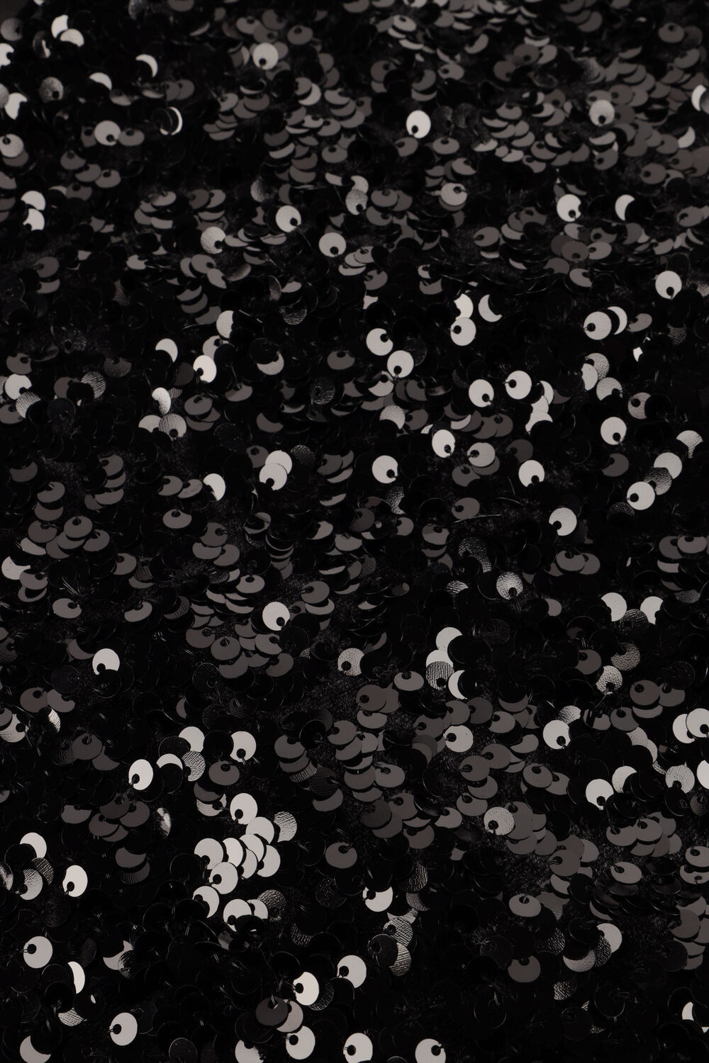 Schwarze CO'COUTURE Top ROSLYNCC SEQUIN TOP - large