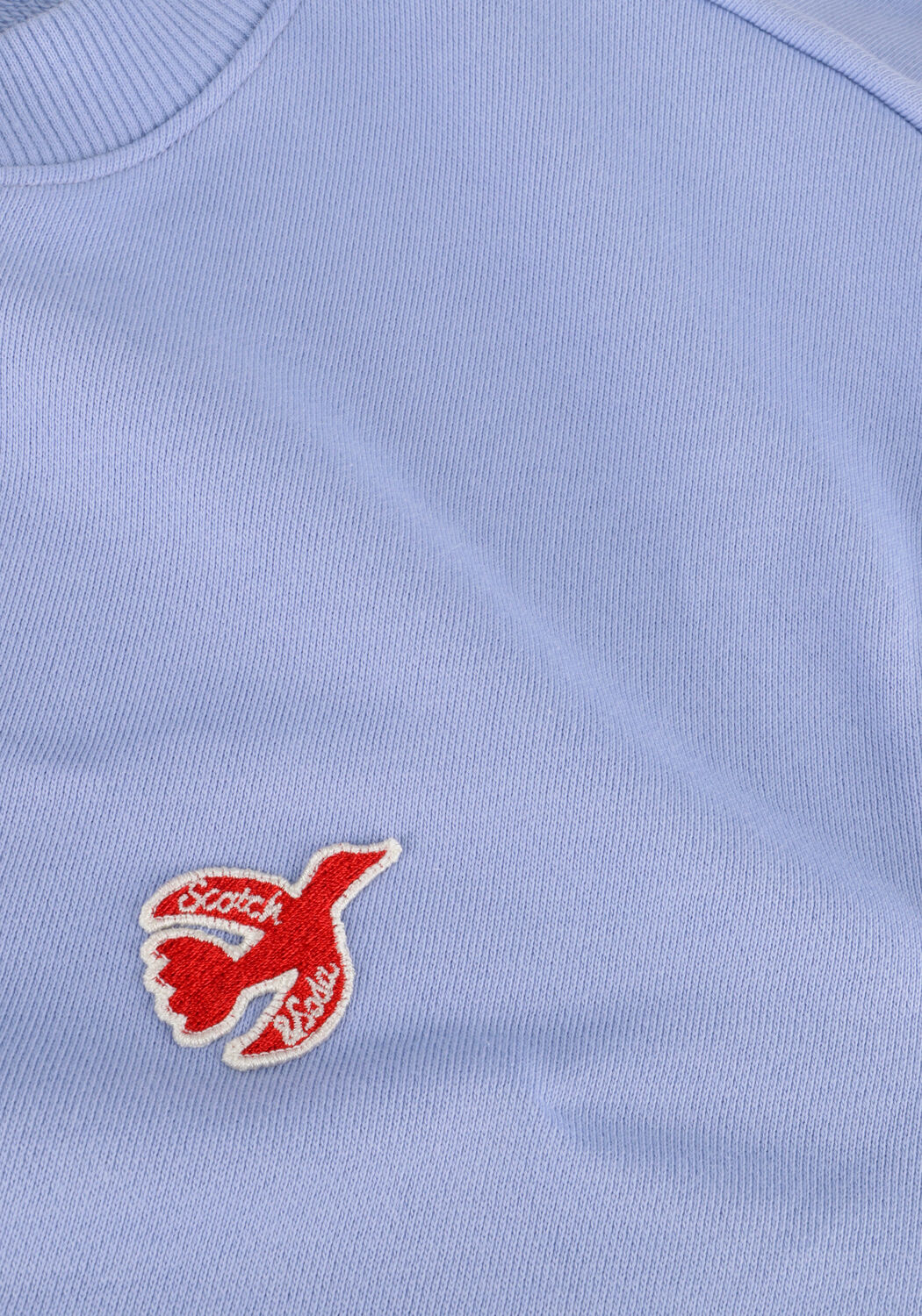 Lila SCOTCH & SODA Sweatshirt THE FREE SPIRIT PEACE BIRD ORAGNIC COTTON SWEATSHIRT - large