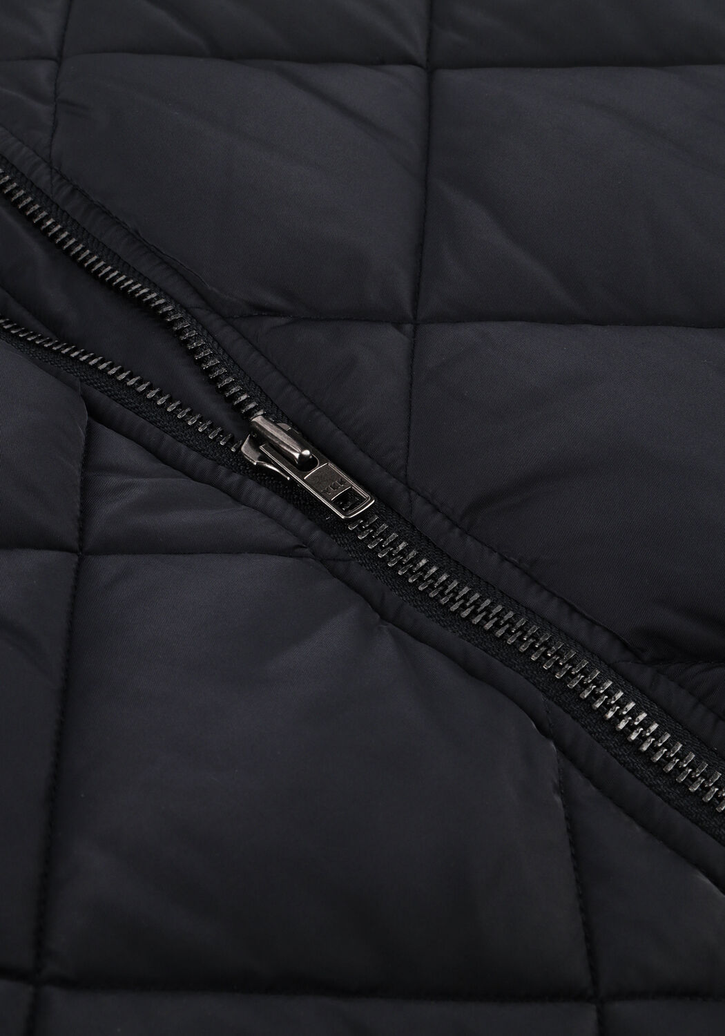 Dunkelblau ALIX THE LABEL Jack LADIES WOVEN QUILTED BOMBER - large