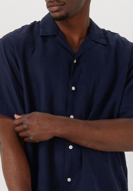 Dunkelblau SELECTED HOMME Casual-Oberhemd SLHREGKYLIAN SS SHIRT RESORT - large