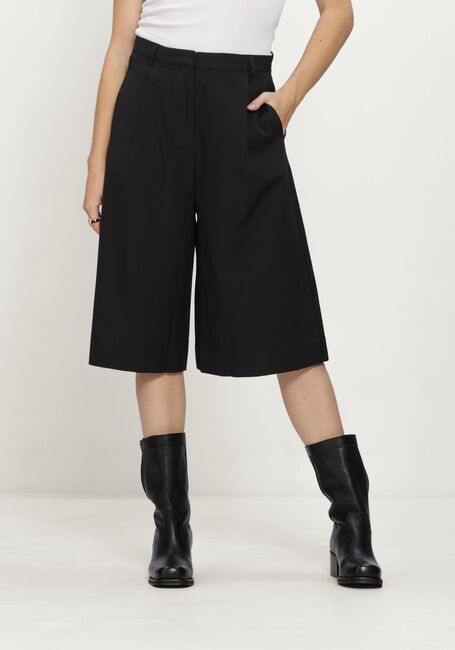 Schwarze NEO NOIR Kurze Hose RIMA SOLID SHORTS - large