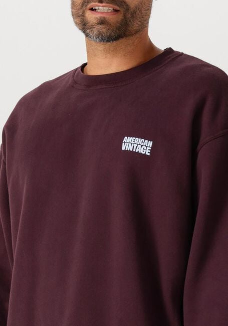Bordeaux AMERICAN VINTAGE Sweatshirt PLIZZY - large