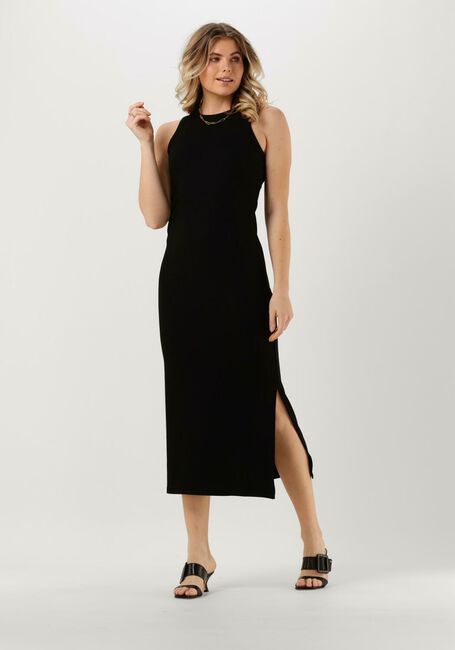 Schwarze OBJECT Midikleid OBJJAMIE S/L LONG DRESS - large