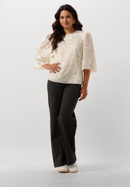 Ecru MINUS Blusen PIPER ROUND NECK BLOUSE - large