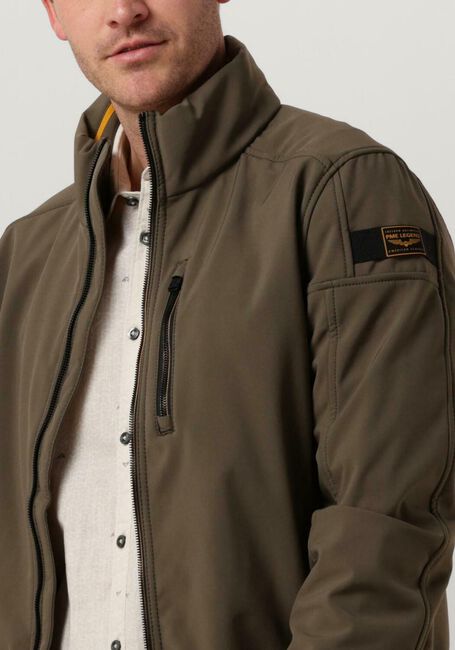 Olive PME LEGEND Jack BOMBER JACKET SKYGLIDER 3.0 SOFTSHELL - large