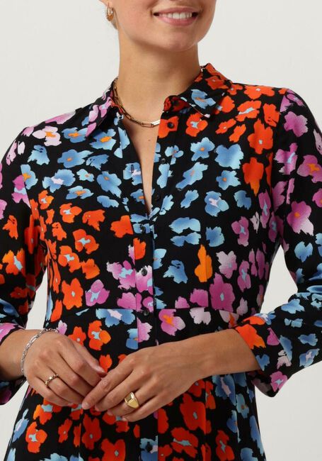 Mehrfarbige/Bunte Y.A.S. Maxikleid YASSAVANNA LONG SHIRT DRESS - large