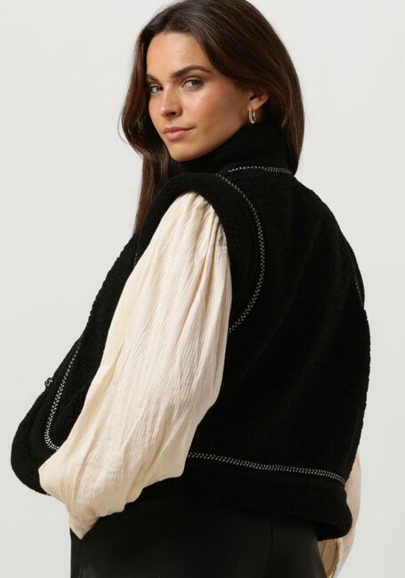 Schwarze ANTIK BATIK Gilet SALY GILET - large