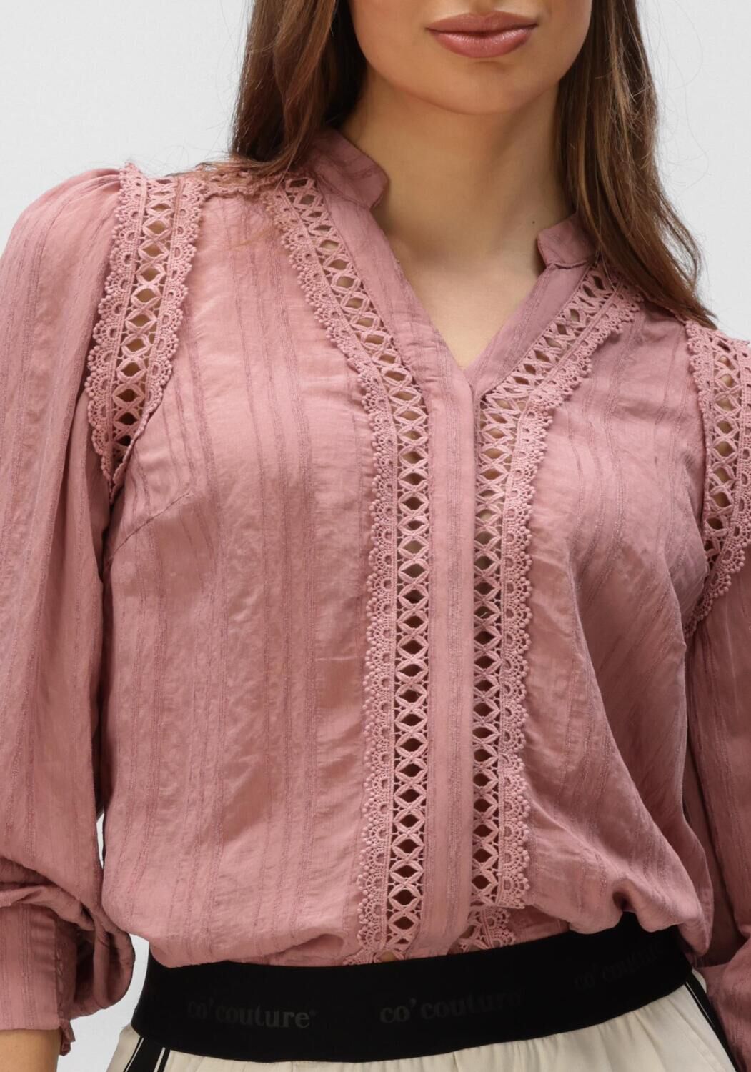 Rosane CO'COUTURE Top KESI LACE V-SHIRT - large