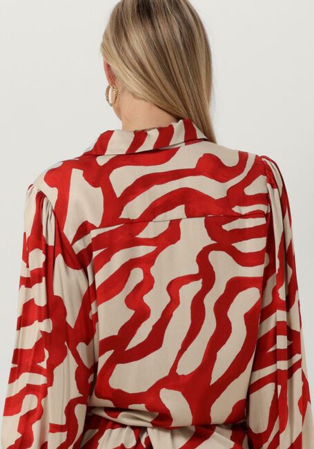 Rote MINUS Blusen JASSIE TIE SHIRT - large