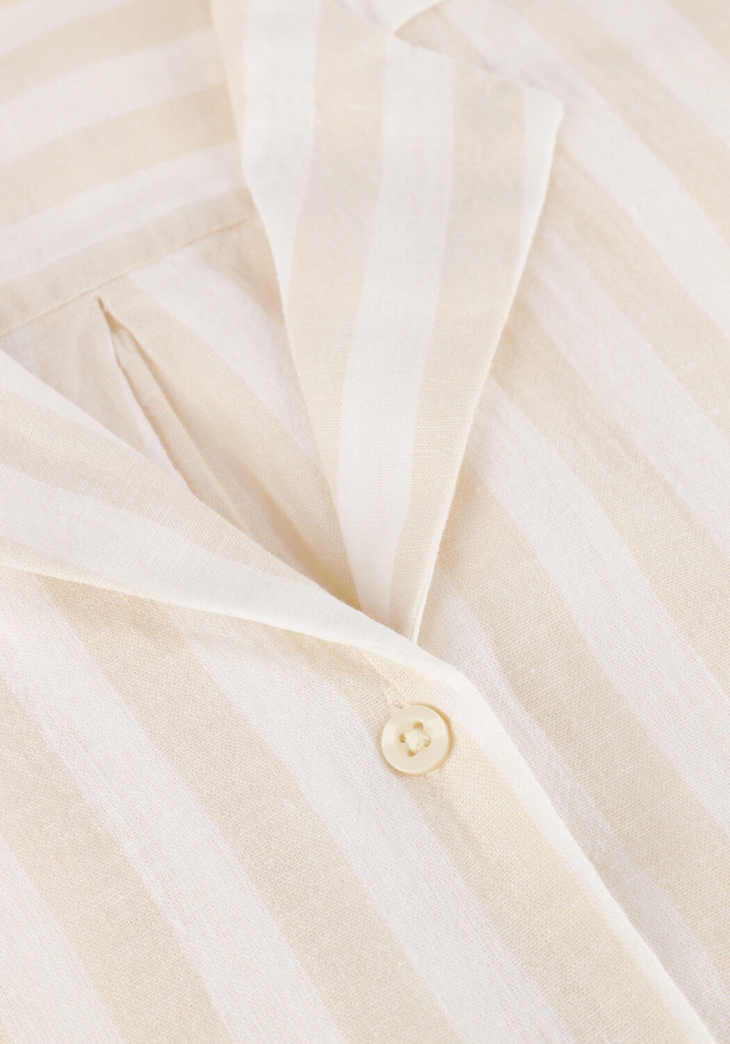 Beige SELECTED WOMEN Blusen SLFLUISA 2/4 REVERS SHIRT B - large