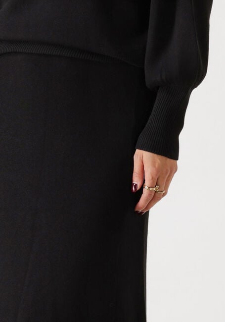 Schwarze Y.A.S. Maxirock YASFONNY HW ANKLE KNIT SKIRT - large