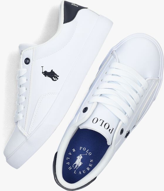 Weiße POLO RALPH LAUREN Sneaker low THERON V - large
