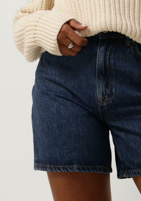 Blaue SELECTED FEMME Hosen SLFKRISTA HW MID BLUE DENIM - large