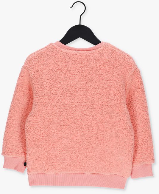Hell-Pink CARLIJNQ Pullover LOVE - SWEATER WITH PATCH - large