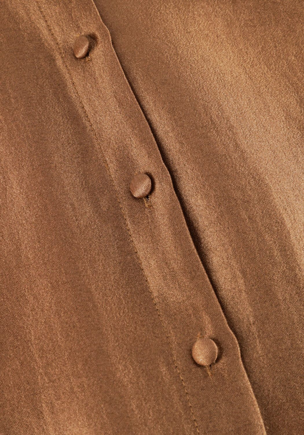 Braune AAIKO Blusen VERONNE TIE SHIMM RAY 517 2 - large