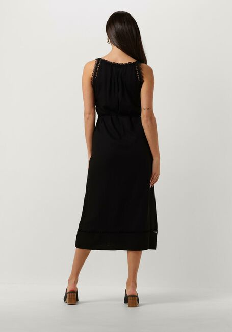 Schwarze SUNCOO Midikleid CRISTY - large