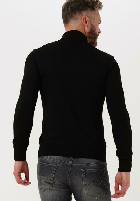 Schwarze GENTI Rollkragenpullover K6010-3262 - large