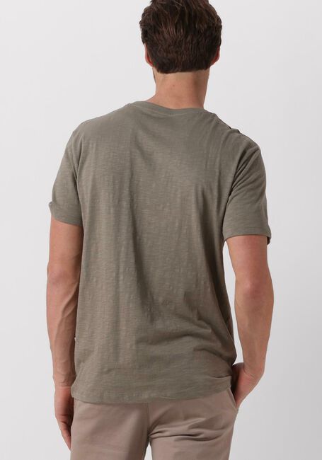 Grüne SELECTED HOMME T-shirt SLHASPEN SLUB SS O-NECK TEE NOOS - large