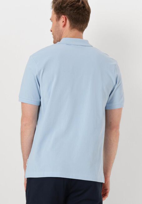 Blaue SCOTCH & SODA Polo-Shirt LOGO PIQUE POLO - large
