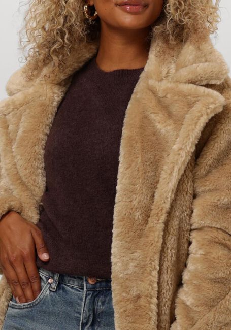 Sand NOTRE-V Fake-Fur-Jack NV-EDDIE - large