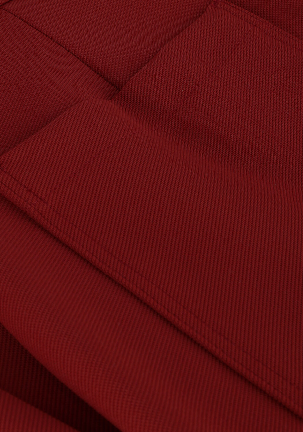 Rote VANILIA Weite Hose TAILORED TWILL MET RING - large