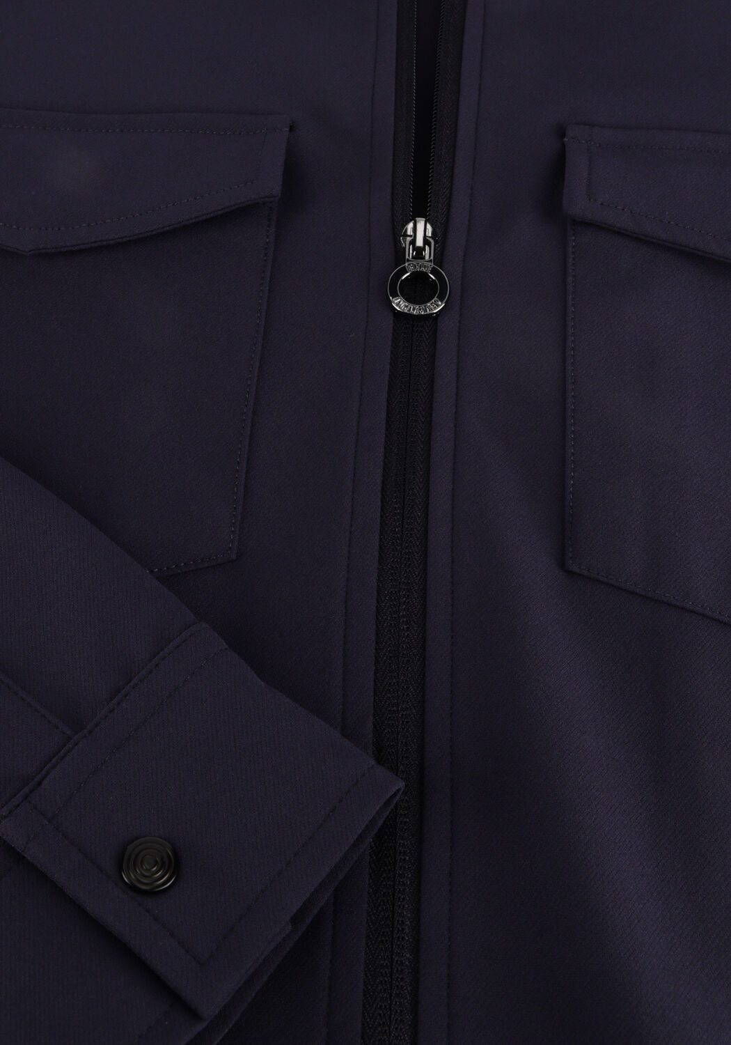 Dunkelblau BLUE INDUSTRY Overshirt BLUE INDUSTRY SHIRTJACKET - large