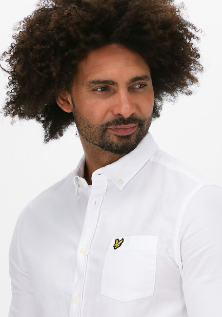 Weiße LYLE & SCOTT Casual-Oberhemd OXFORD SHIRT - large