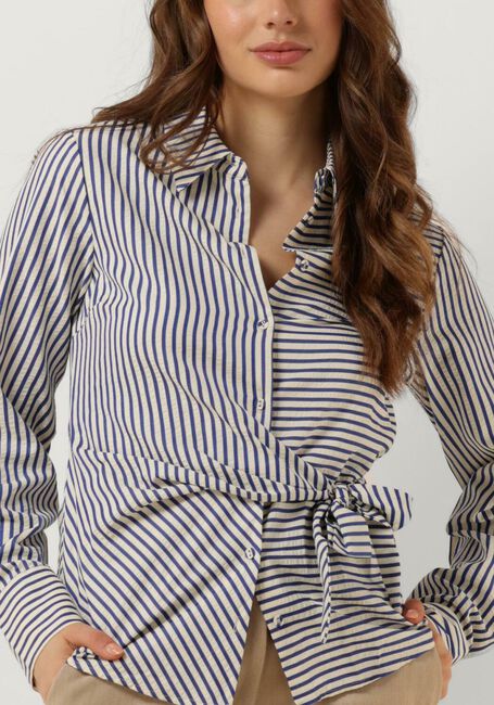 Blaue Y.A.S. Blusen YASSTA LS TIE SHIRT S. - large