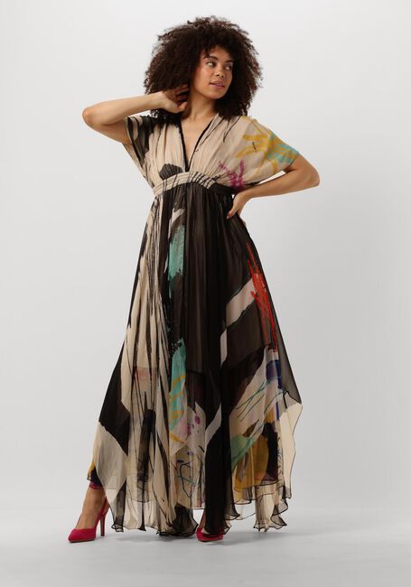 Schwarze MES DEMOISELLES Maxikleid MICASSO - large
