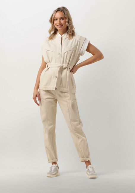 Creme MINUS Hose VASIA HIGH WAISTED PANTS - large