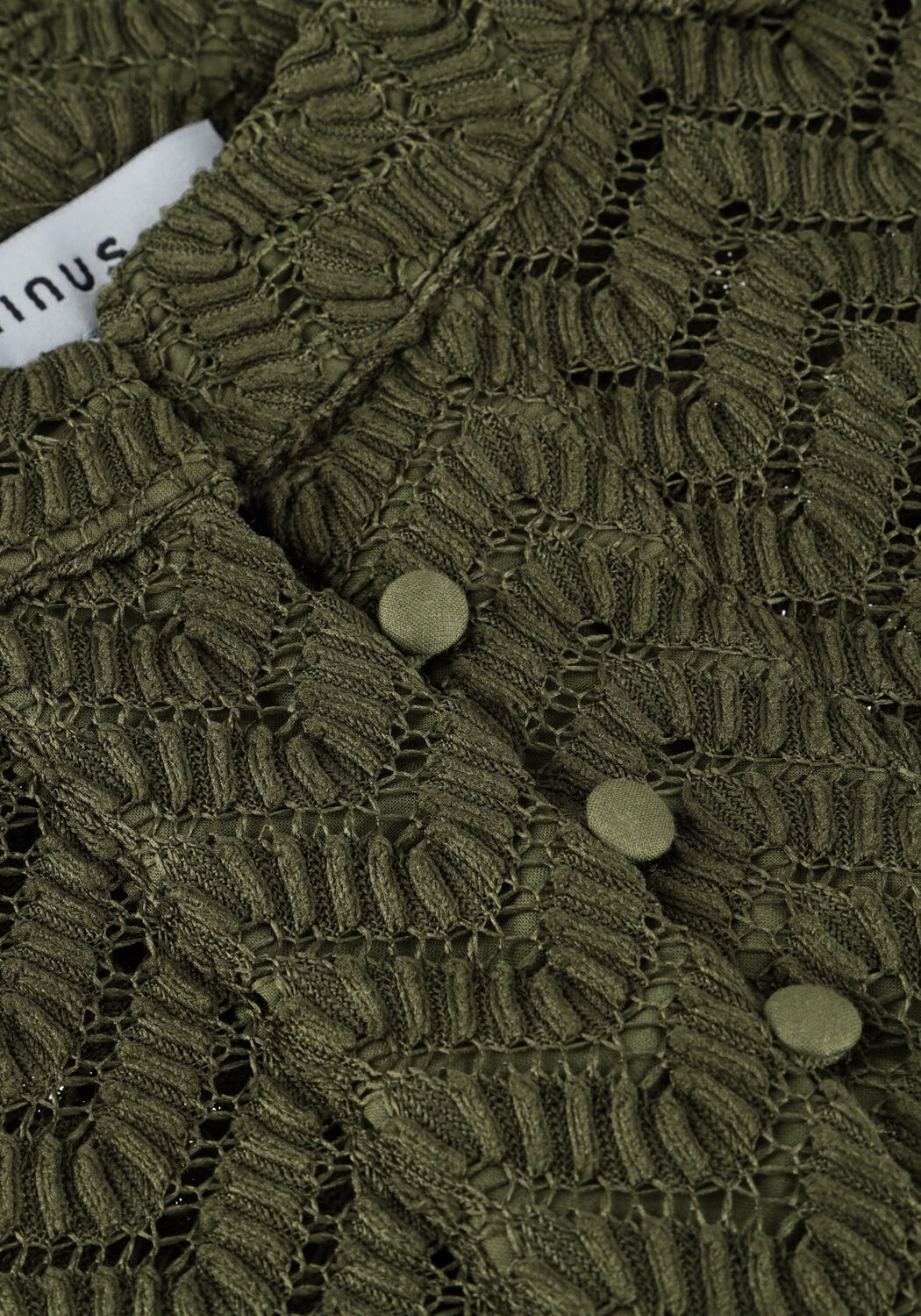 Dunkelgr&uuml;n MINUS Blusen JEVA HALF SLEEVE BLOUSE - large