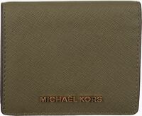 Grüne MICHAEL KORS Portemonnaie FLAP CARD HOLDER - medium