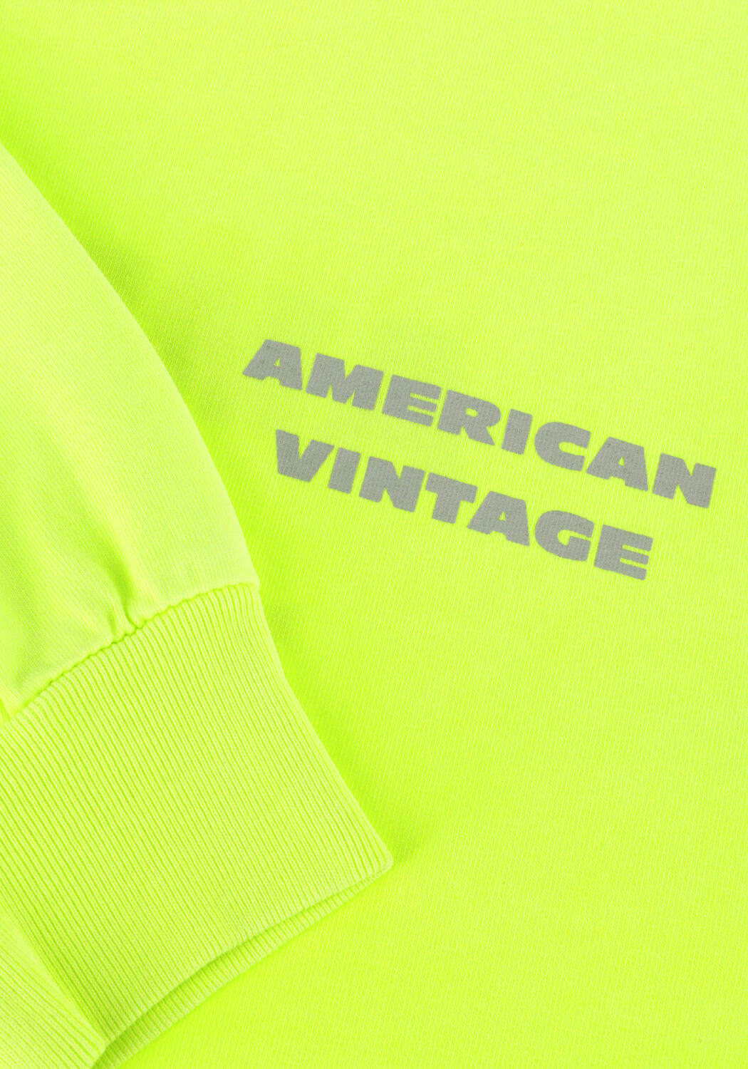 Gelbe AMERICAN VINTAGE T-shirt FIZVALLEY 2 - large