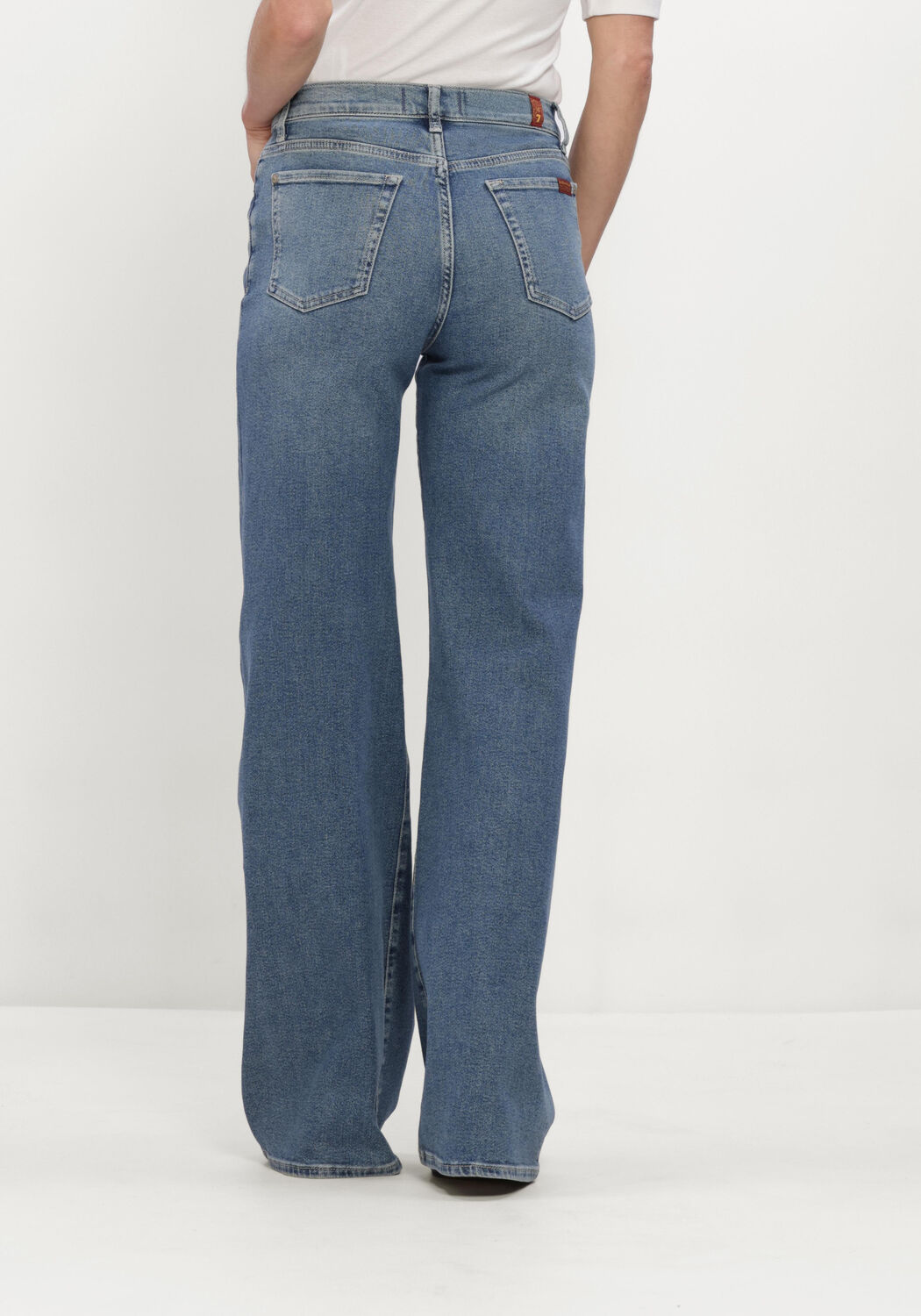 Blaue 7 FOR ALL MANKIND Wide jeans LOTTA TIDE BREAK - large