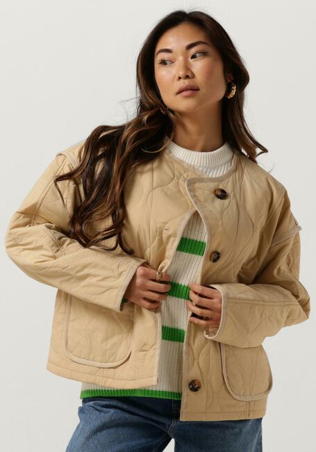 Sand LOLLYS LAUNDRY Jack CLARALL JACKET LS - large