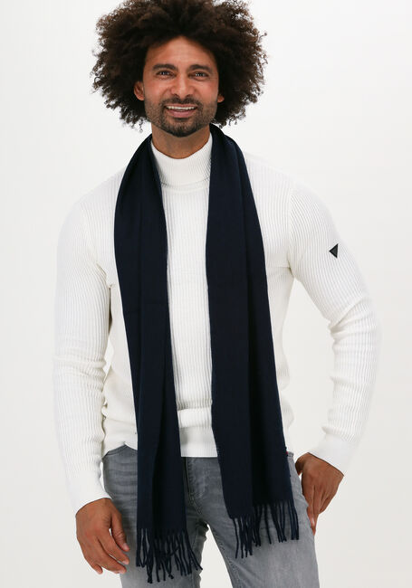 Blaue TOMMY HILFIGER Schal UPTOWN WOOL SCARF - large