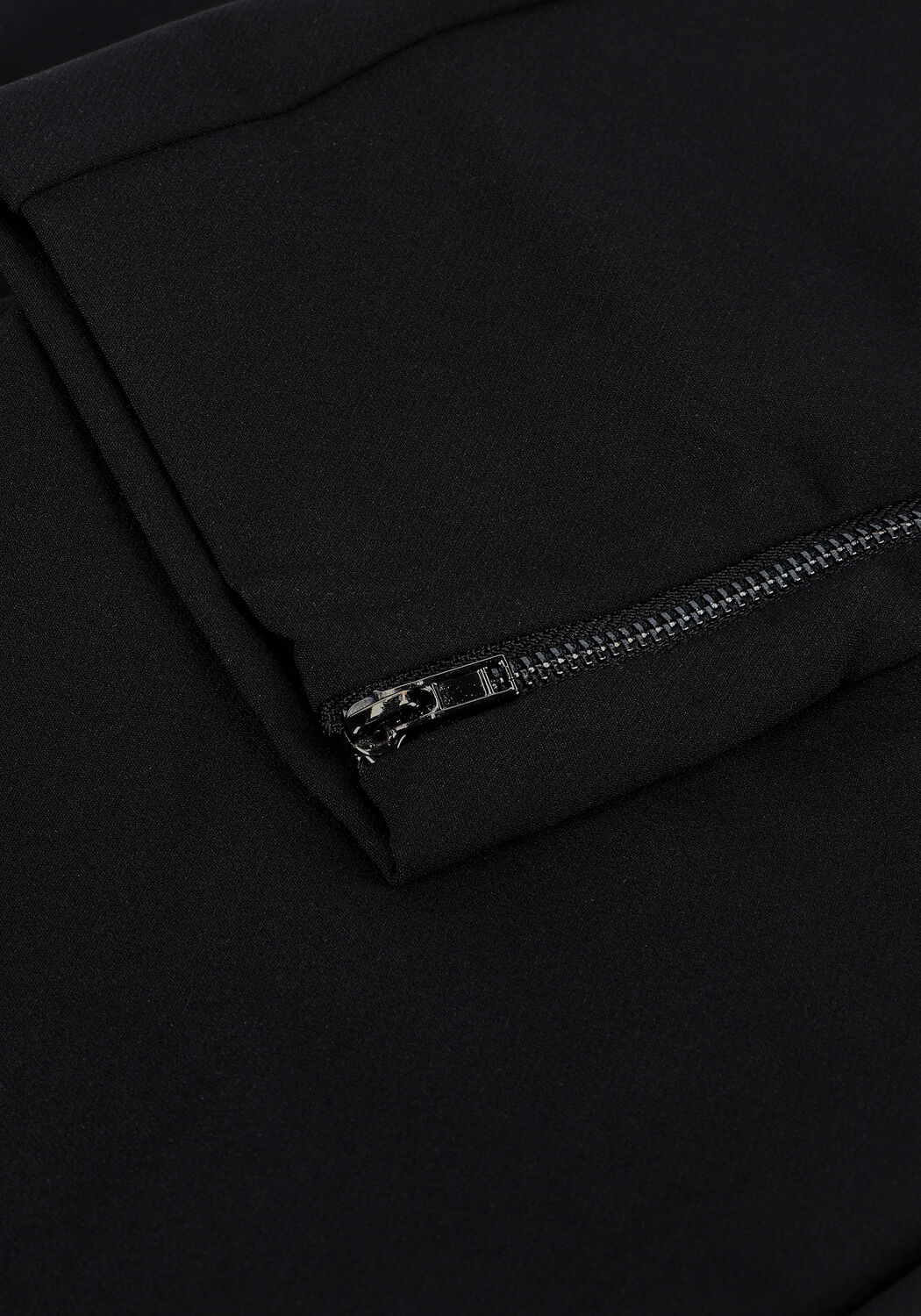 Schwarze CO'COUTURE Hose ULRICA ZIP PANT - large